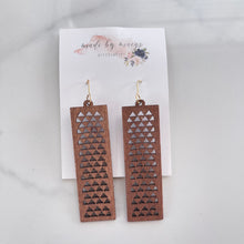 Load image into Gallery viewer, Wooden - Lattice Long Bars - Dangles
