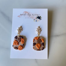 Load image into Gallery viewer, Fancy Fall Leaves Dangles (Medium Size - Orange Version)
