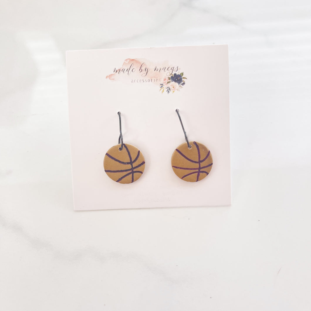 Clay - Mini Basketball - Dangles