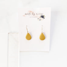 Load image into Gallery viewer, Clay - Shimmer Gold Mini Classic Drop Dangles
