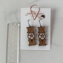 Load image into Gallery viewer, Wooden - Soccer Mom Dangles
