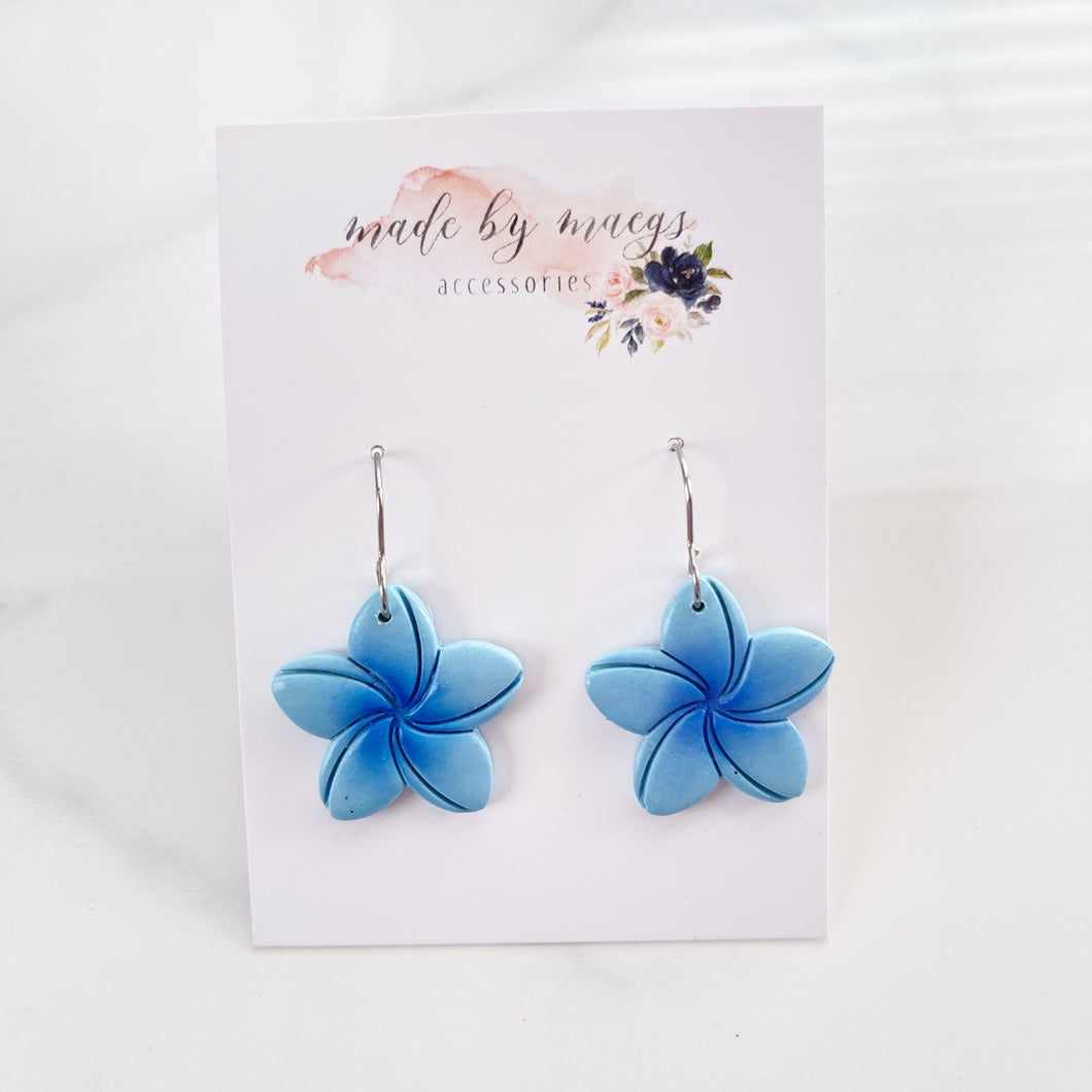 Clay - Hawaiian Flower - Dangles