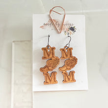 Load image into Gallery viewer, Wooden - Track Mom Dangles
