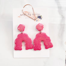 Load image into Gallery viewer, Valentine’s Collection - Scalloped Arch Dangles
