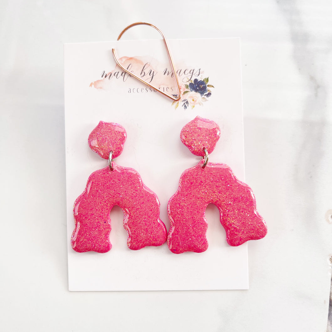 Valentine’s Collection - Scalloped Arch Dangles