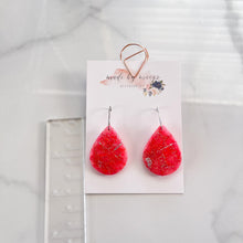 Load image into Gallery viewer, Valentine’s Collection - Translucent Pink Dangles
