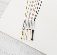 Load image into Gallery viewer, Hidden Message Necklace — Leave Notes at Checkout
