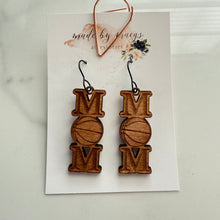 Load image into Gallery viewer, Wooden - Basketball Mom Dangles
