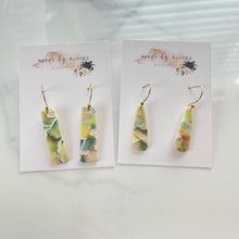 Load image into Gallery viewer, Clay - Watercolor Dangles
