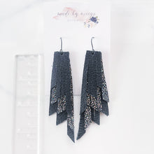 Load image into Gallery viewer, Leather - Triple Layer Fringe - Large Dangles
