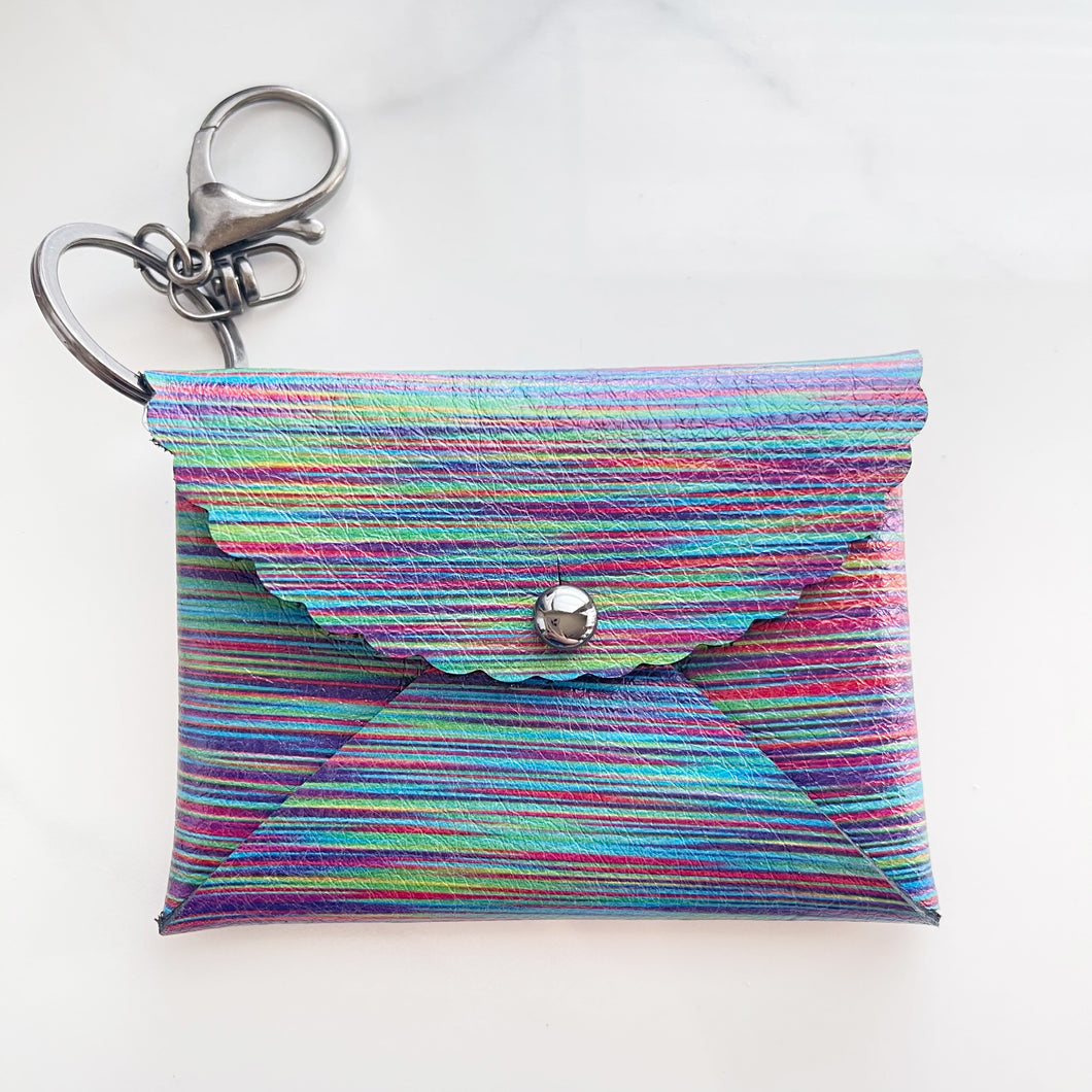 Wallet - Multi Colored Stripes