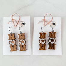 Load image into Gallery viewer, Wooden - Soccer Mom Dangles

