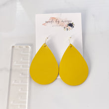 Load image into Gallery viewer, Leather - Sunflower Yellow - Classic Drops
