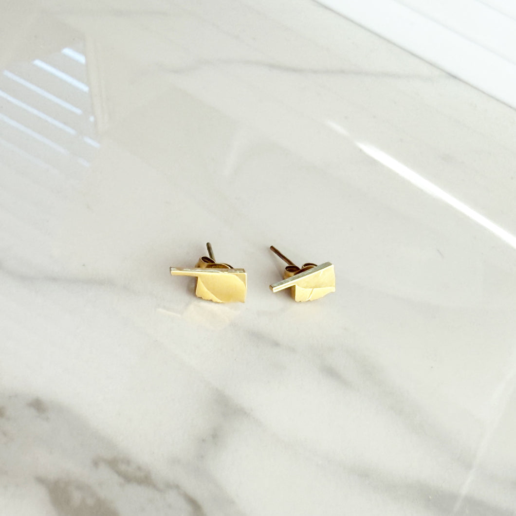 Oklahoma Stud/Post Earrings — Leave Notes at Checkout