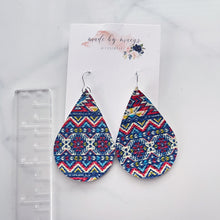 Load image into Gallery viewer, Leather - Aztec Classic Drops - Dangles
