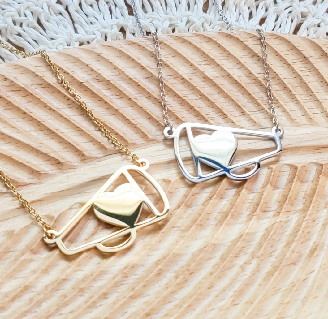 Cheer Necklace — Leave Notes at Checkout