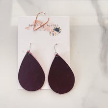 Load image into Gallery viewer, Leather - Burgundy - Classic Drops
