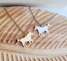Load image into Gallery viewer, Horse Necklace — Leave Notes at Checkout
