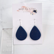 Load image into Gallery viewer, Clay - Navy - Classic Dangles
