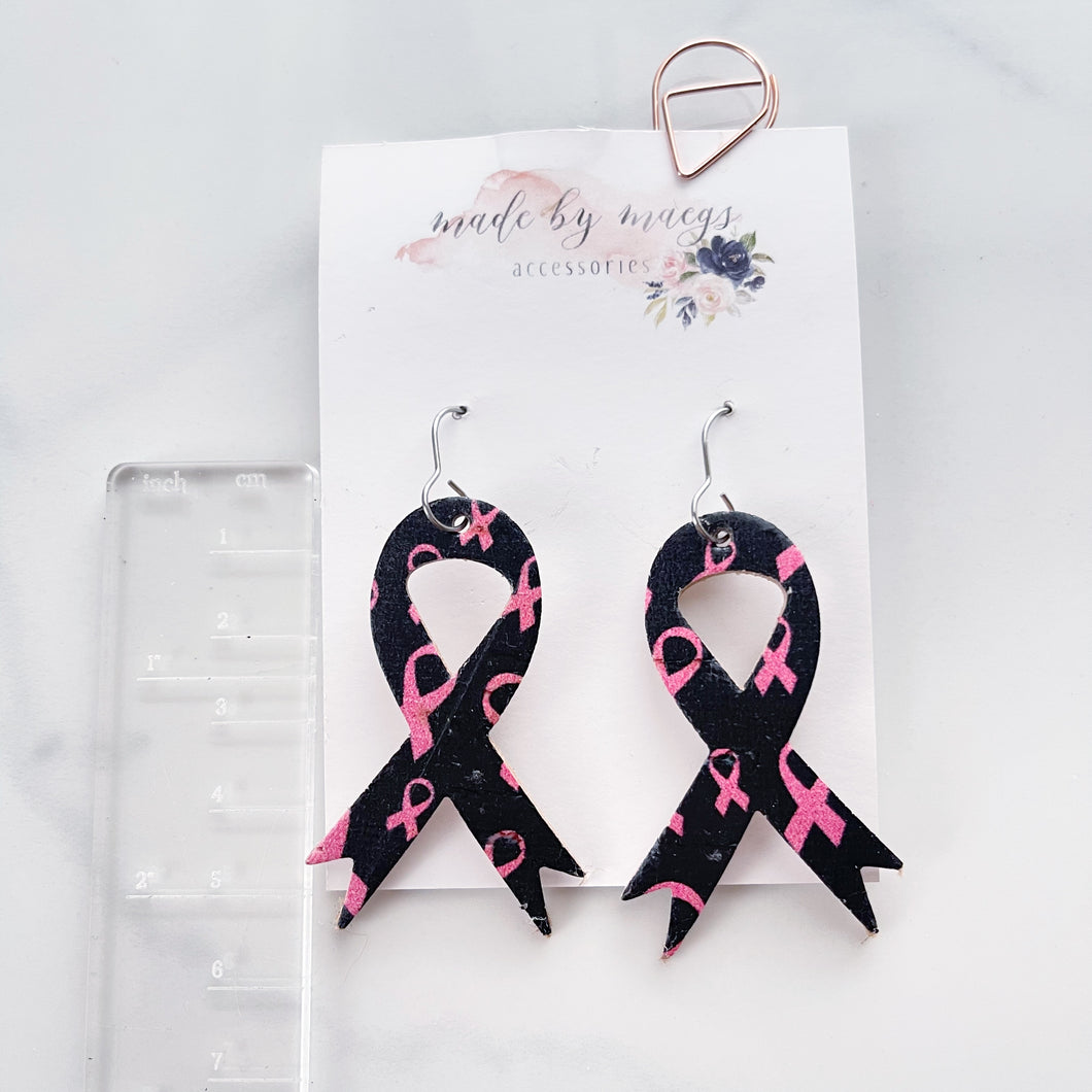 Leather - BCA Ribbon - Dangles