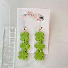 Load image into Gallery viewer, Shamrock Dangles
