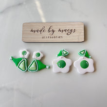 Load image into Gallery viewer, Green Breakfast Dangles
