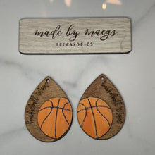 Load image into Gallery viewer, Basketball Earrings (Multiple Options)
