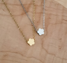 Load image into Gallery viewer, Mini Flower Necklace — Leave Notes at Checkout
