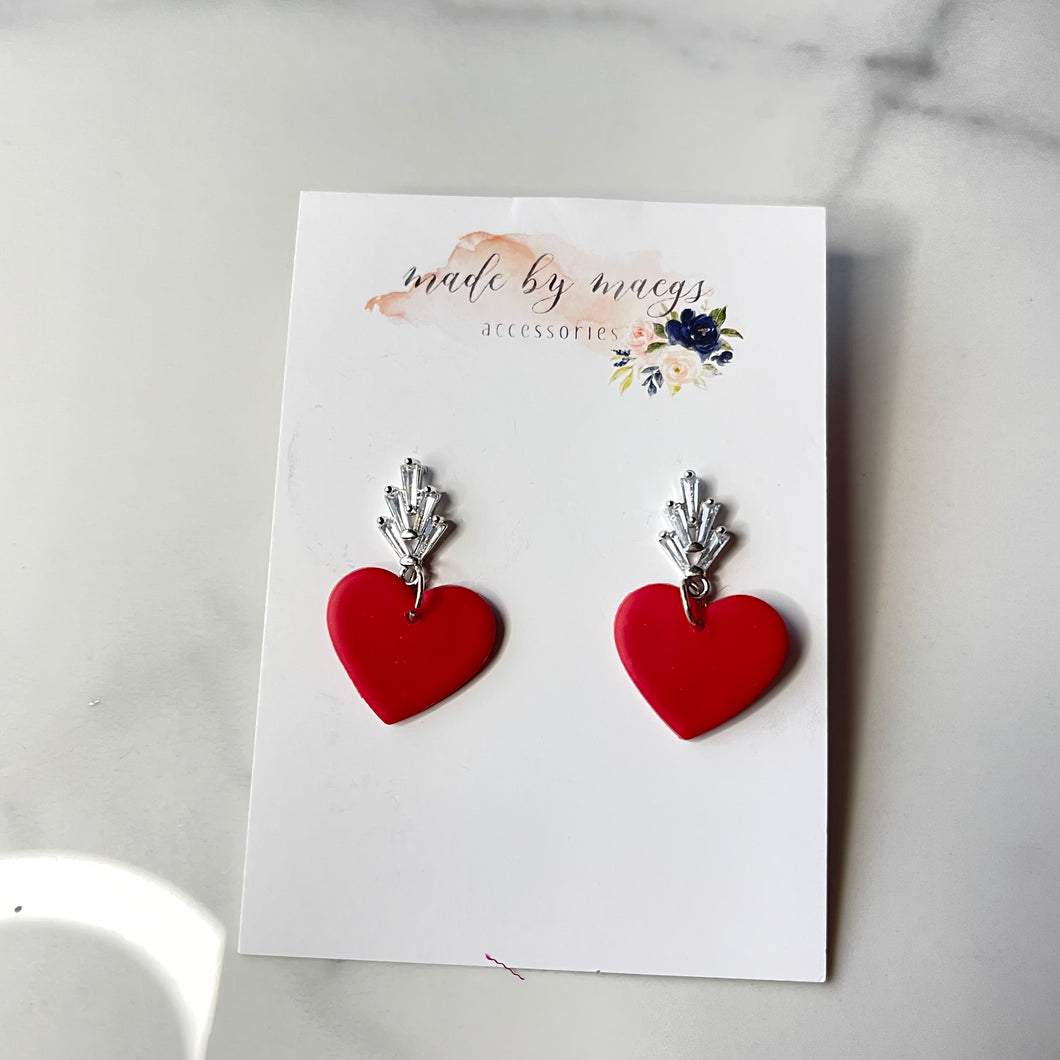 Valentine’s Collection - Red Heart Dangle