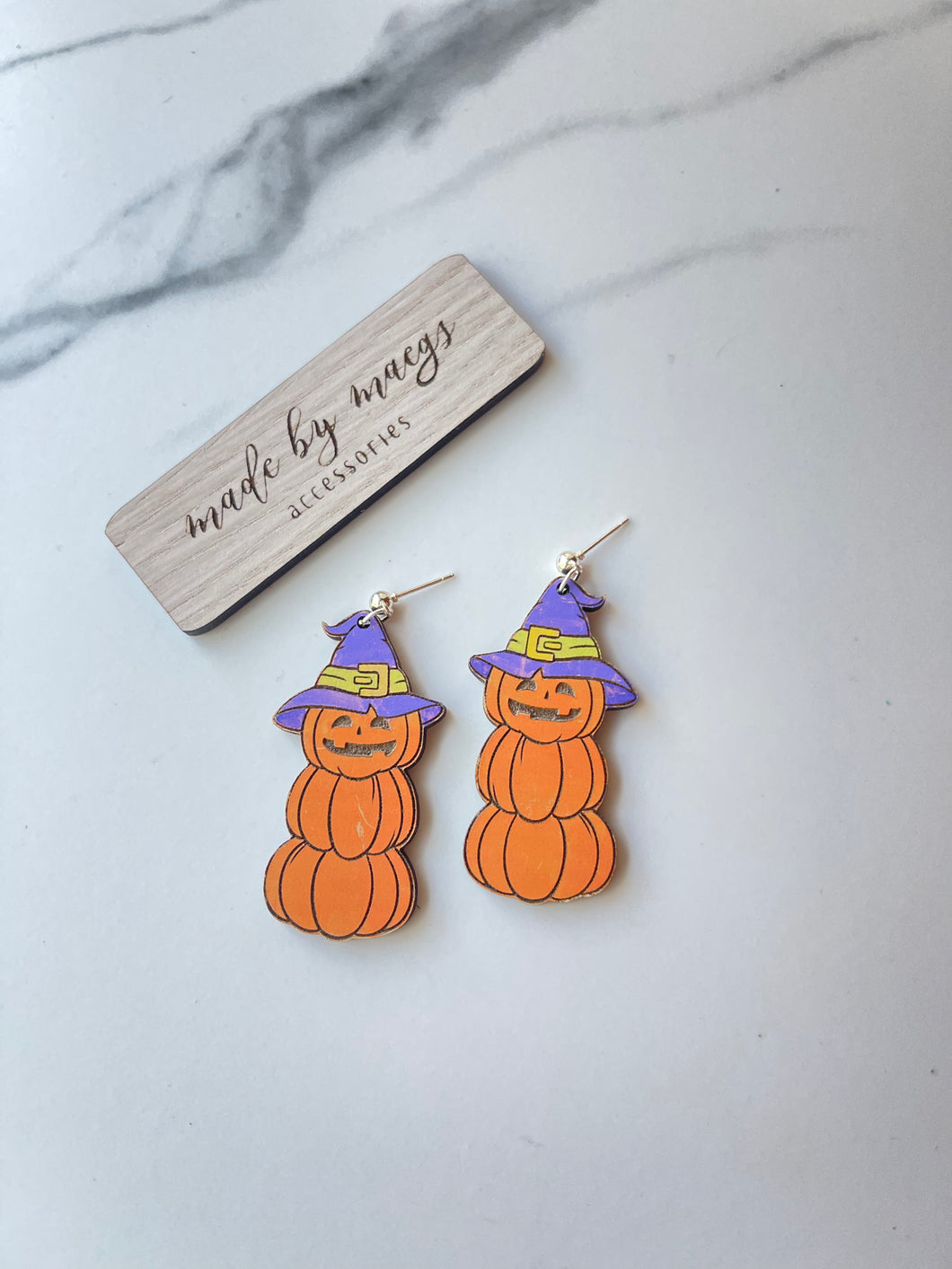 Jack-o’-lantern Dangles ￼