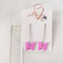 Load image into Gallery viewer, Valentine’s Collection - Butterfly Dangles
