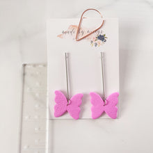 Load image into Gallery viewer, Valentine’s Collection - Butterfly Dangles
