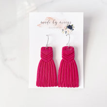 Load image into Gallery viewer, Valentine’s Collection - Clay Fringe Dangles
