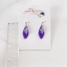 Load image into Gallery viewer, Valentine’s Collection - Translucent Purple Mini Dangles
