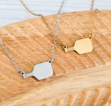Load image into Gallery viewer, Pickleball Necklace — Leave Notes at Checkout
