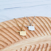 Load image into Gallery viewer, Oklahoma Necklace — Leave Notes at Checkout
