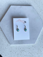 Load image into Gallery viewer, Western Metal - Mini Turquoise Ovals
