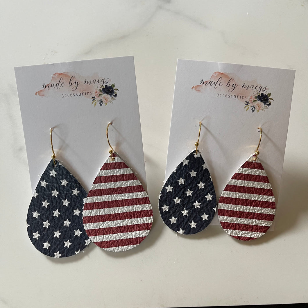 God Bless America - Leather Drops