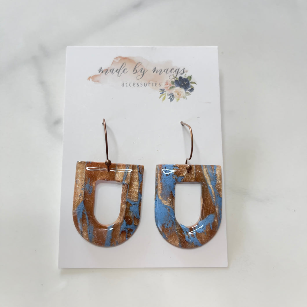 Copper Sea - Closed Arch Dangles